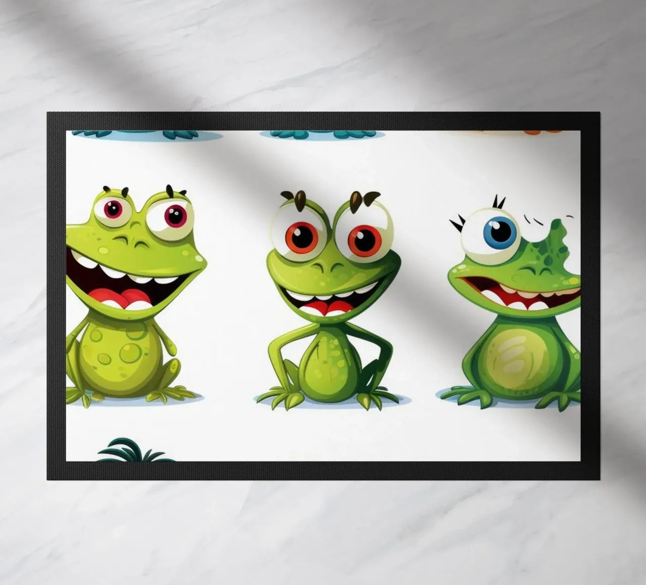 Fun animals doormat by Art Digital Visuel