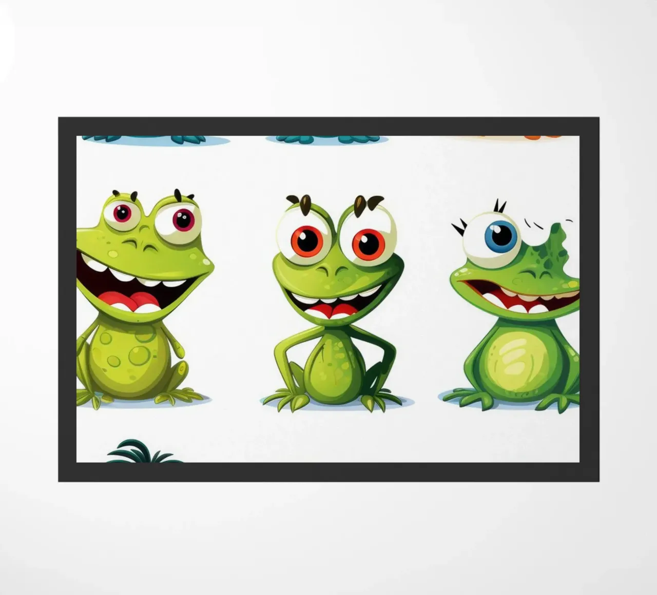 Fun animals doormat by Art Digital Visuel