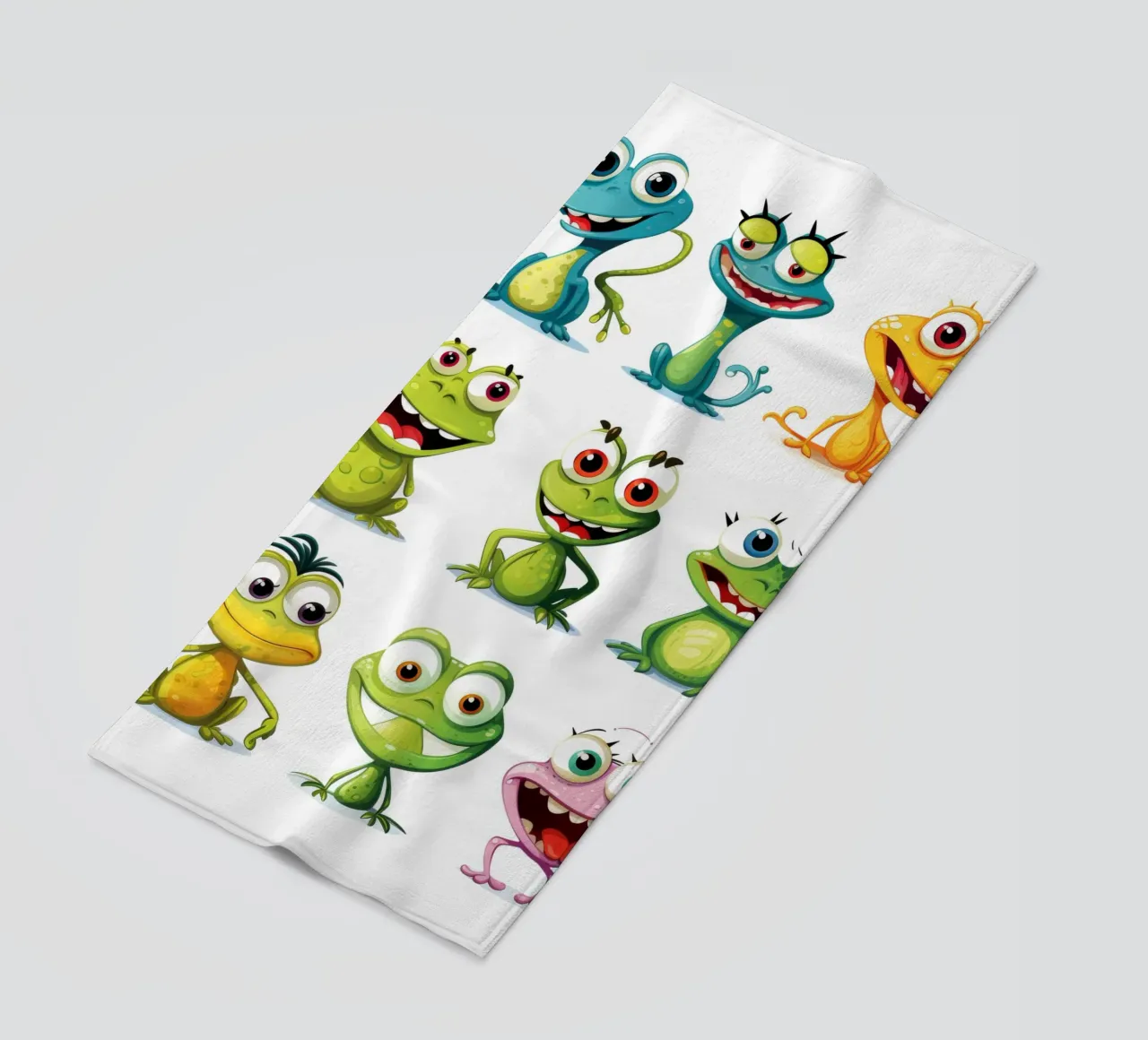 Animali divertenti telo mare da Art Digital Visuel