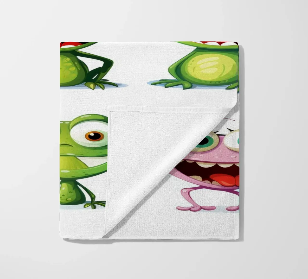 Animali divertenti telo mare da Art Digital Visuel