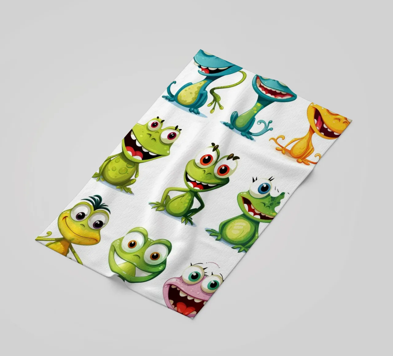 Animali divertenti telo mare da Art Digital Visuel