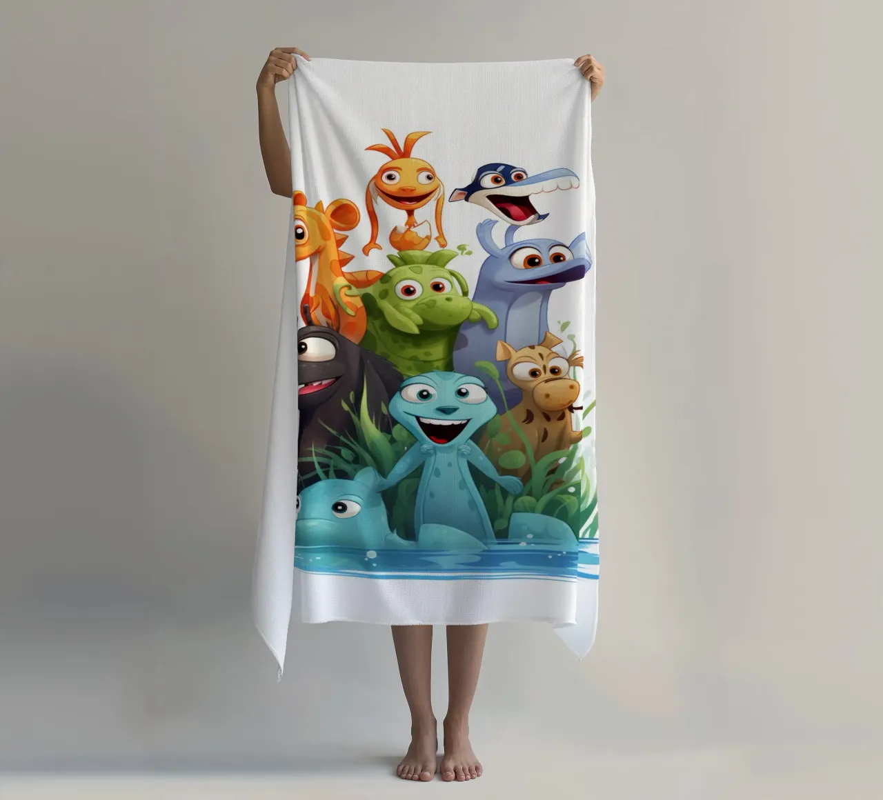 Fun animals telo mare da Art Digital Visuel