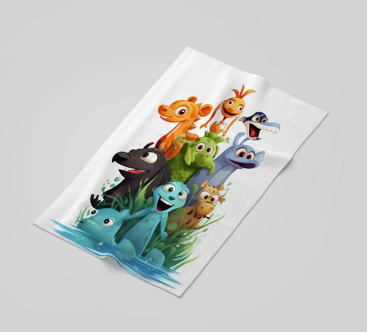 Fun animals telo mare da Art Digital Visuel