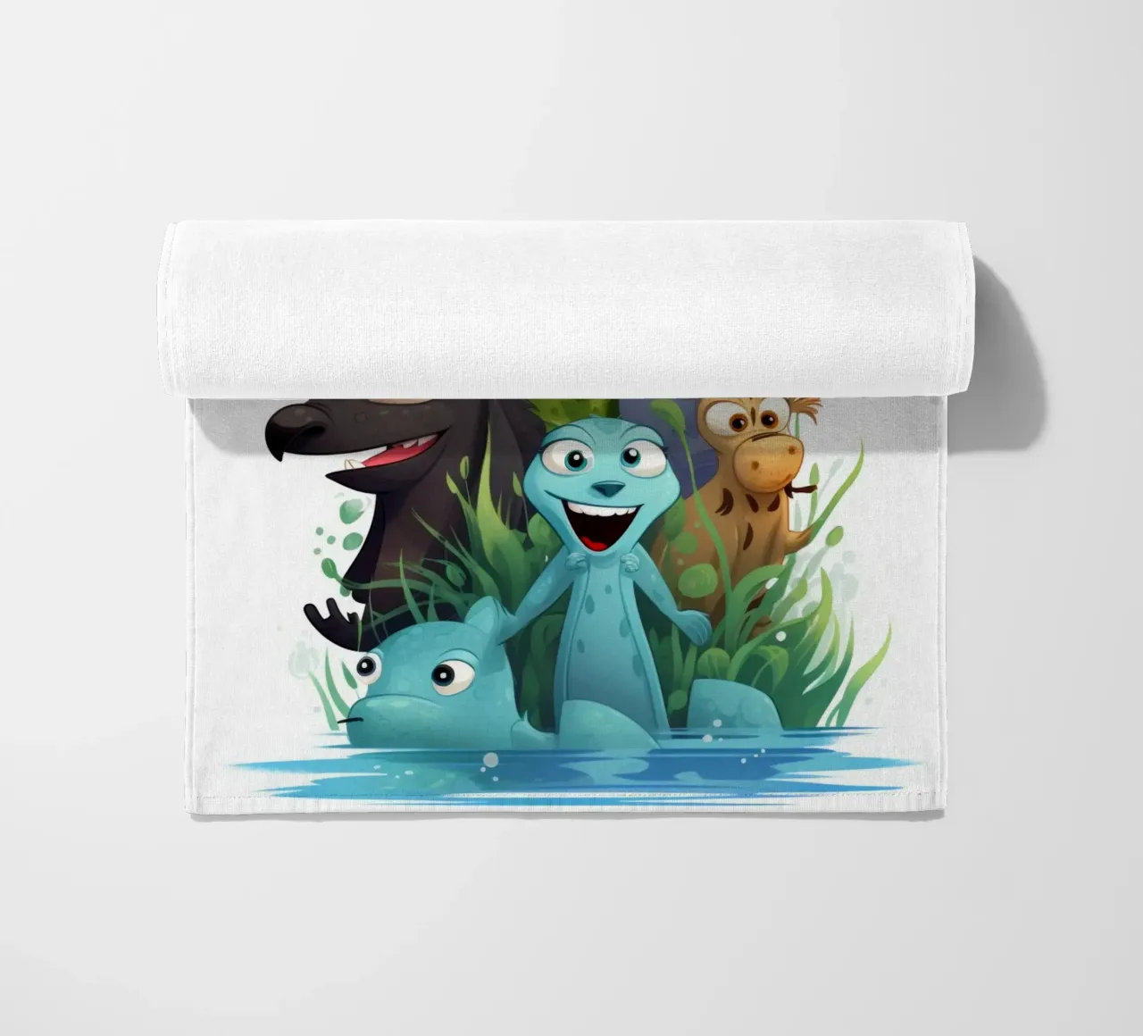 Fun animals telo mare da Art Digital Visuel