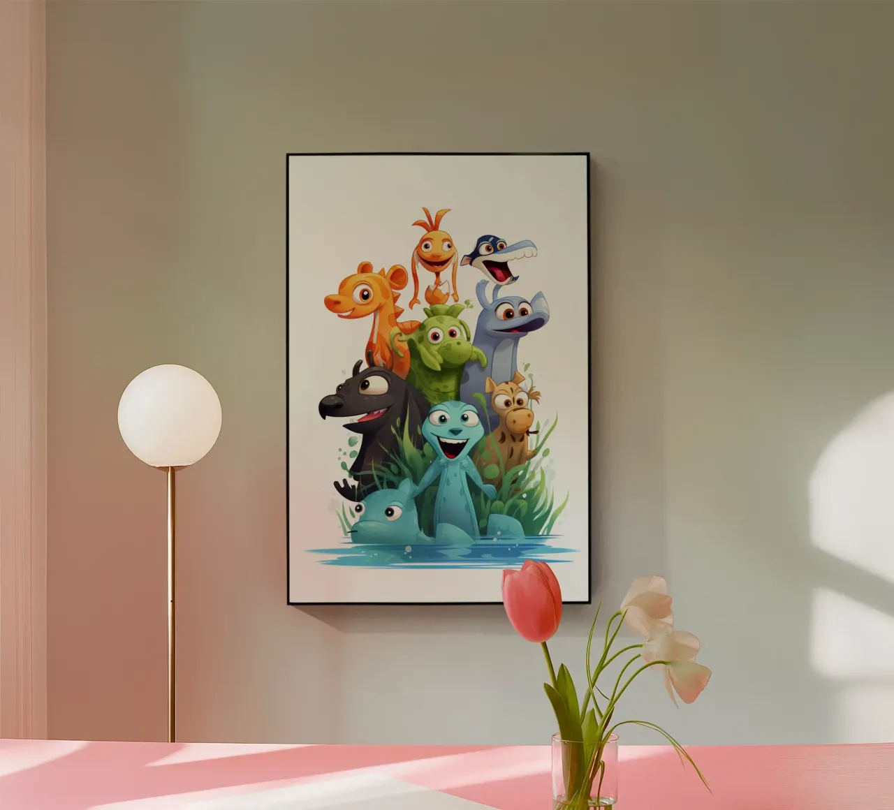 Animali divertenti plexiglass da Art Digital Visuel