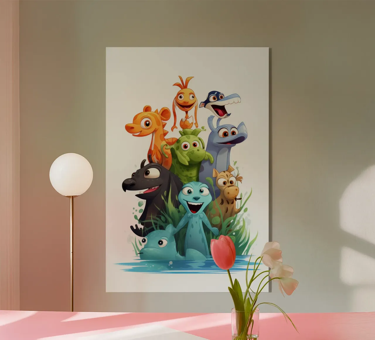 Animali divertenti plexiglass da Art Digital Visuel