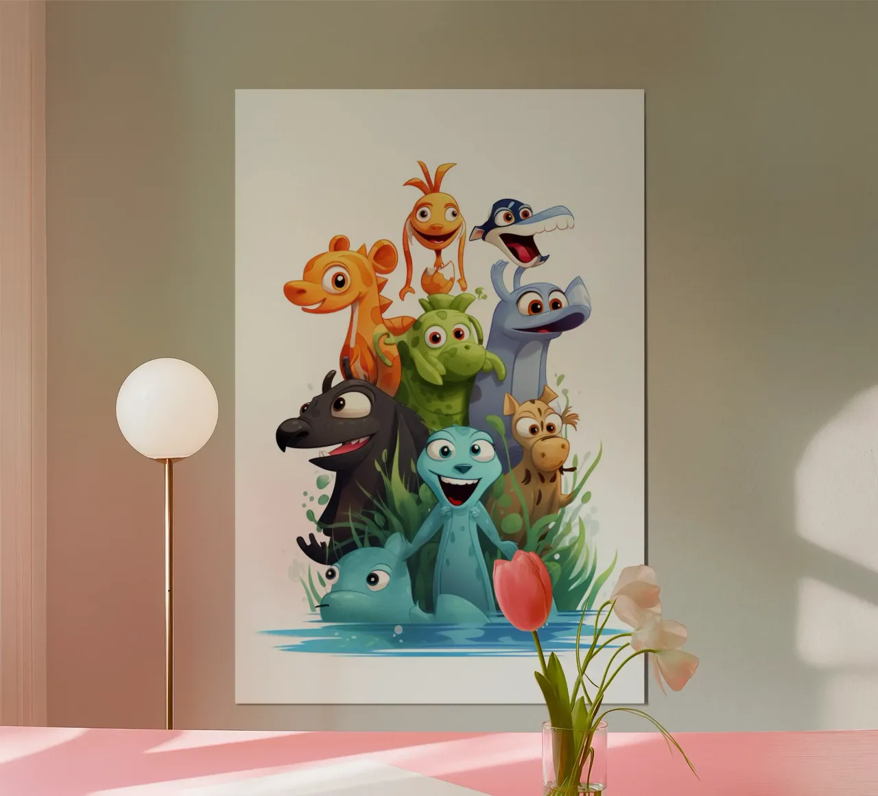 Fun animals poster by Art Digital Visuel