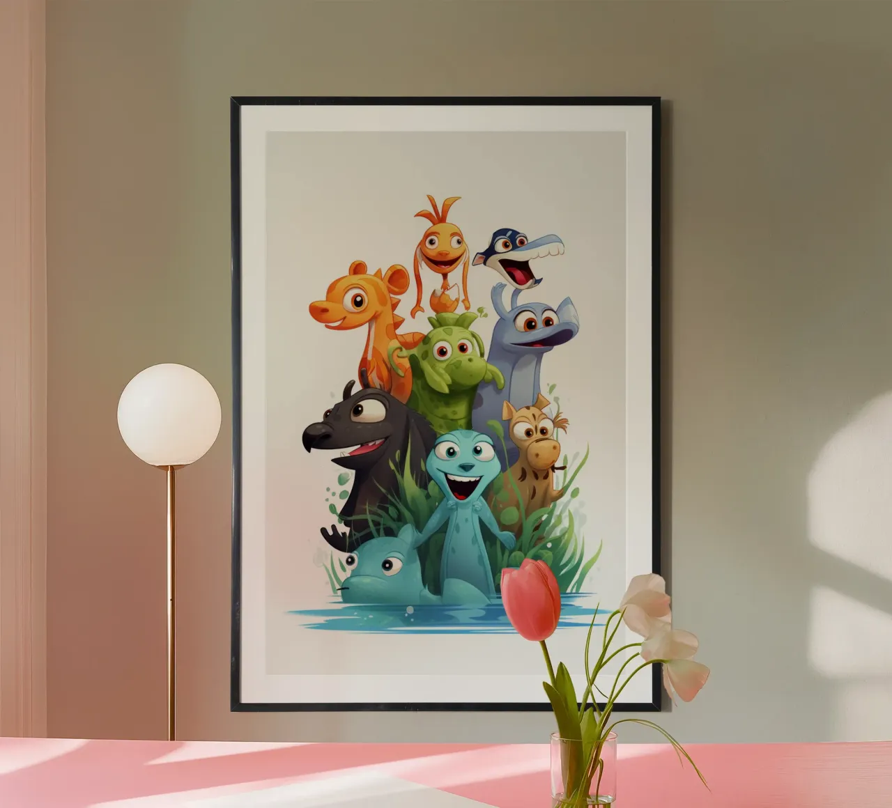 Fun animals poster by Art Digital Visuel