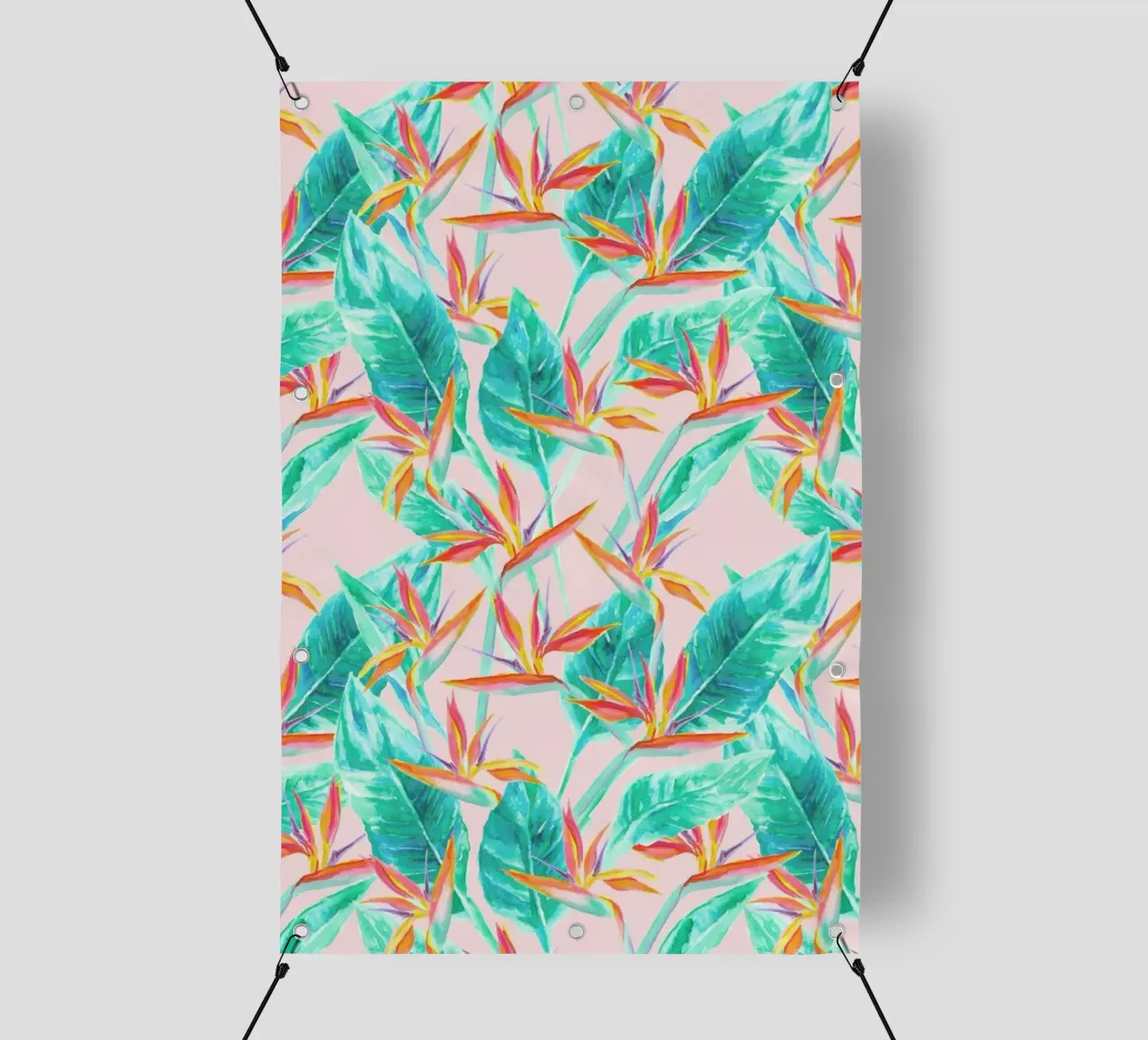 Birds Of Paradise telo in pvc da Jacqueline Maldonado