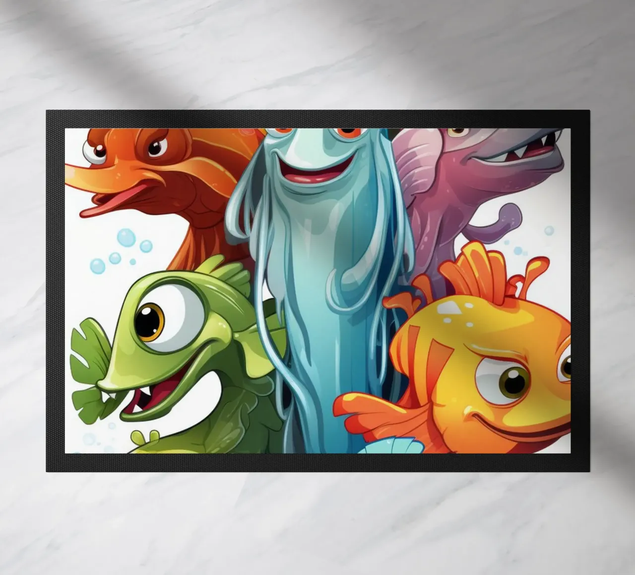 Fun animals doormat by Art Digital Visuel