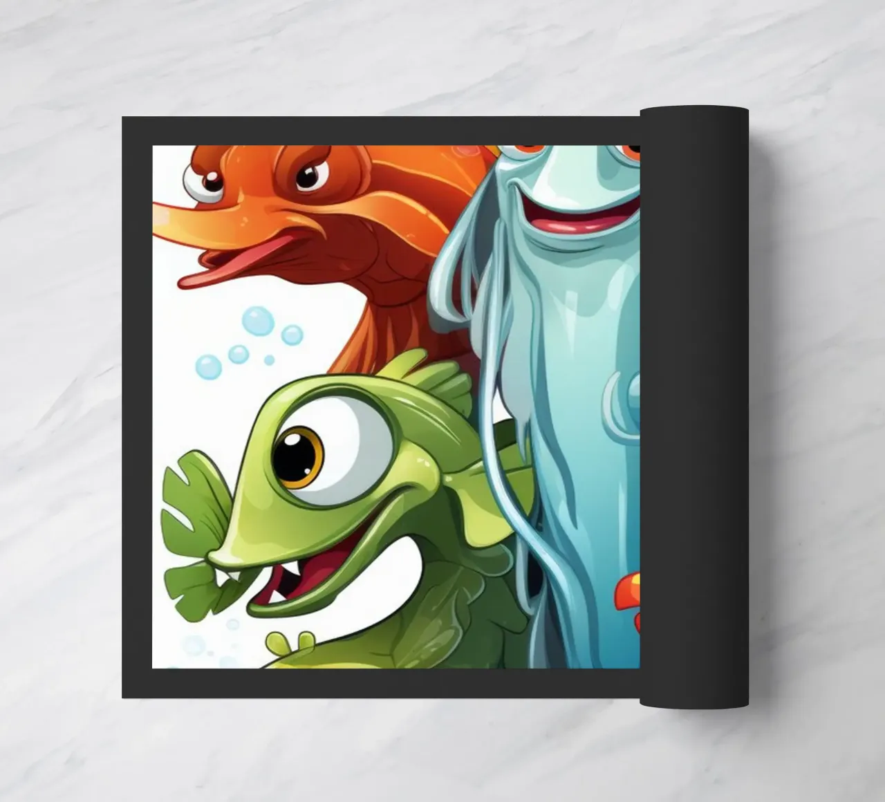 Fun animals doormat by Art Digital Visuel