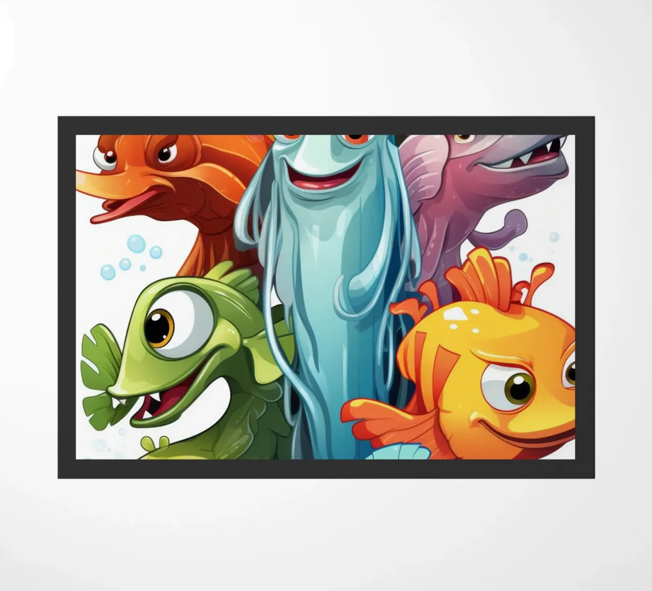 Fun animals doormat by Art Digital Visuel