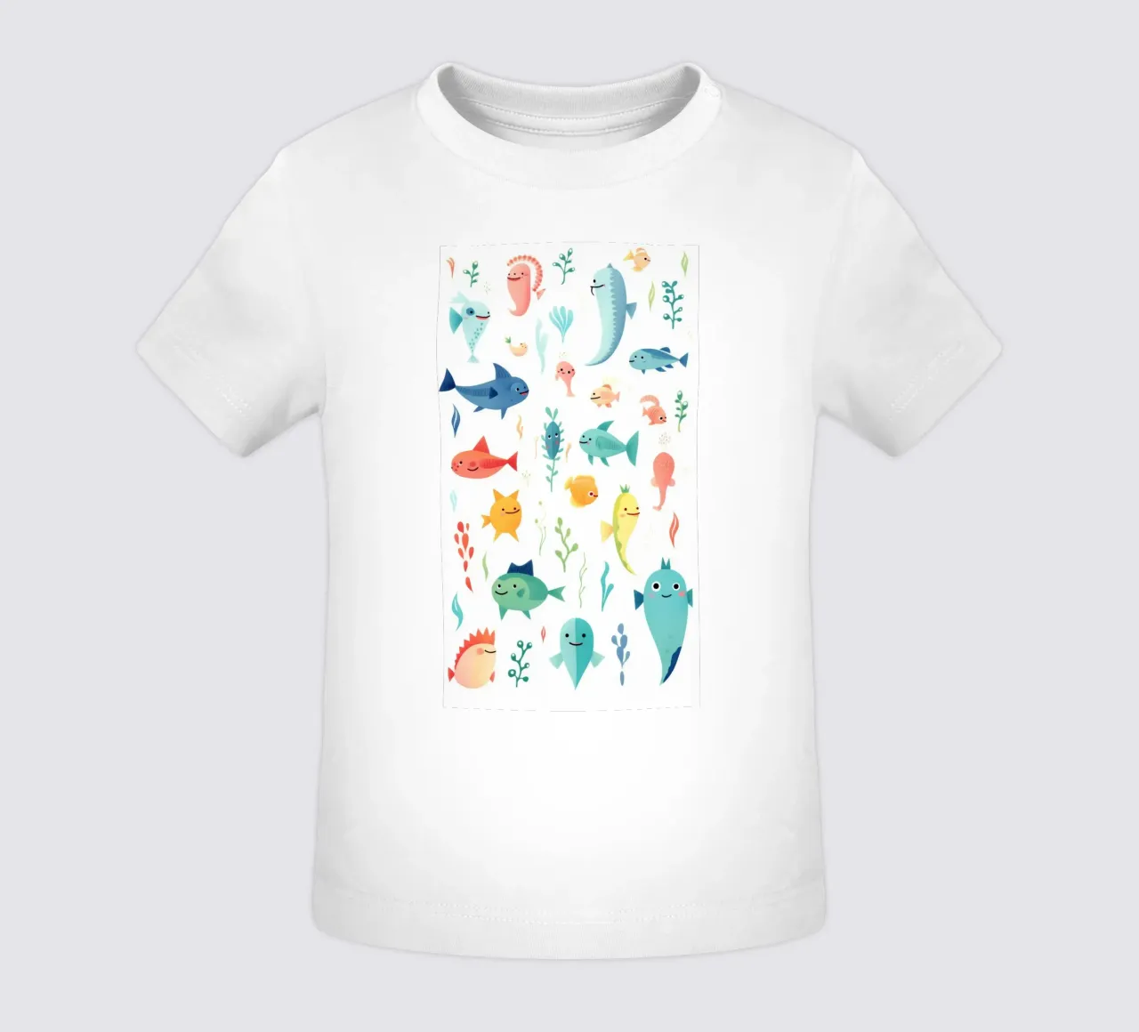 Leuke dieren baby t-shirt van Art Digital Visuel