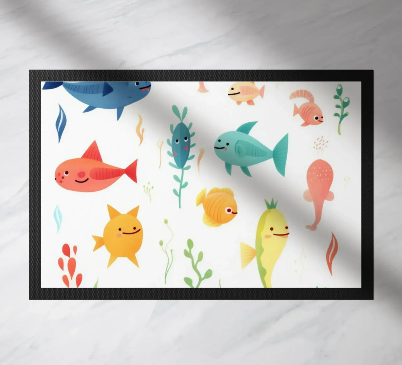 Fun animals doormat by Art Digital Visuel