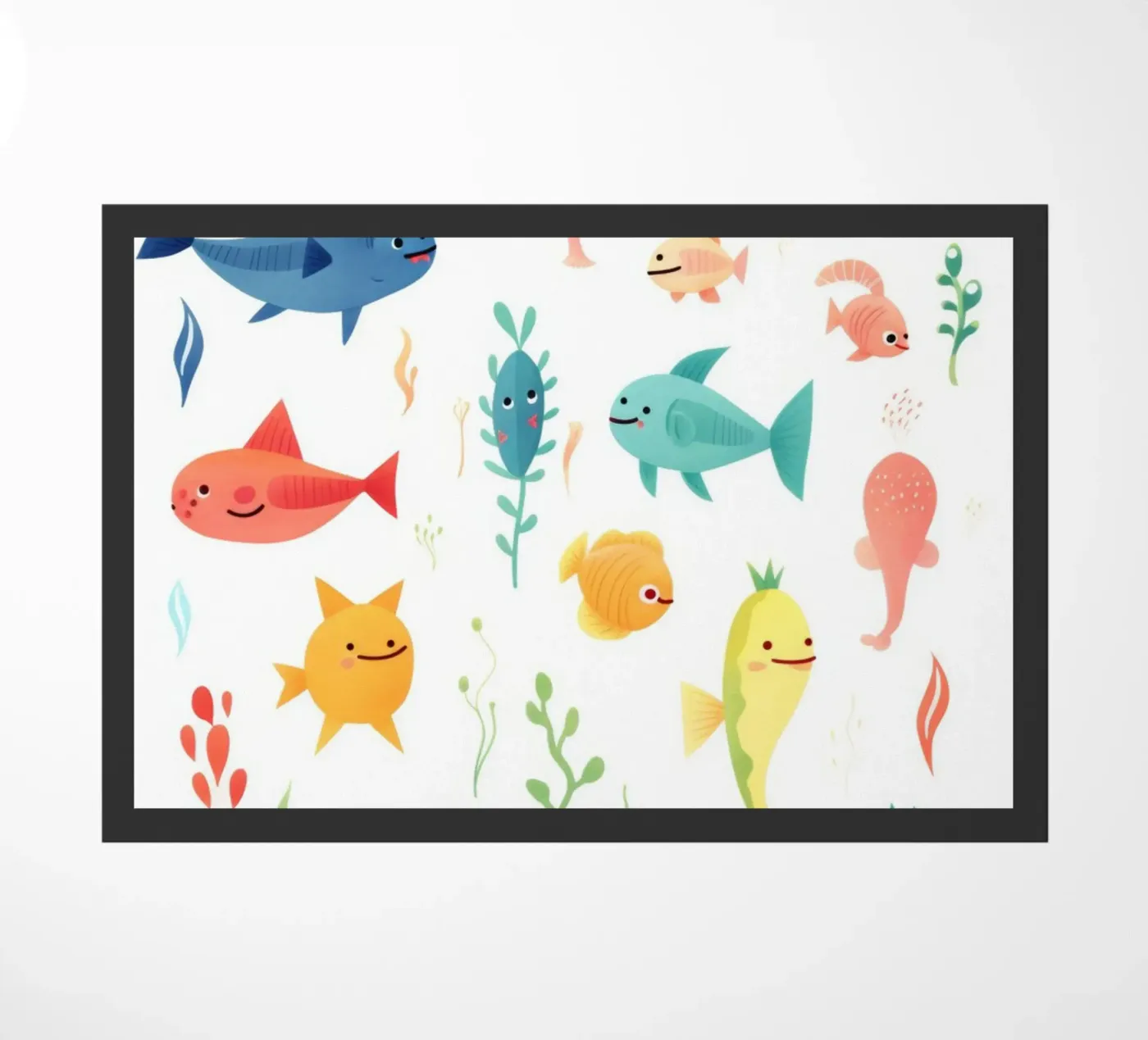 Fun animals deurmat van Art Digital Visuel