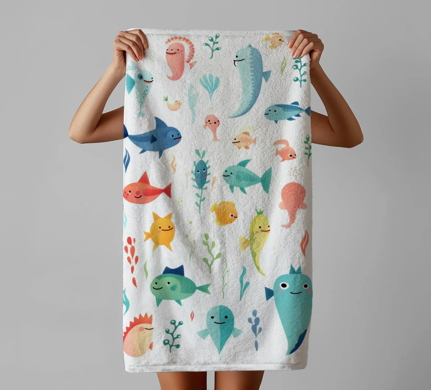 Fun animals towel by Art Digital Visuel