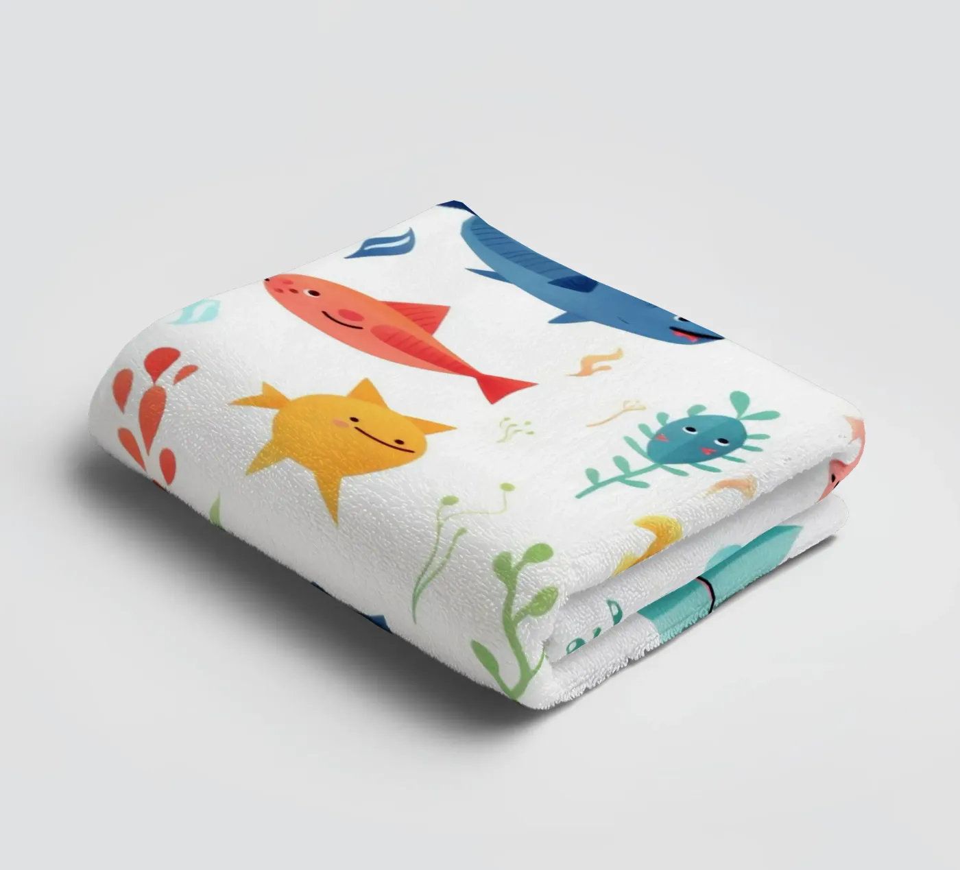 Fun animals towel by Art Digital Visuel