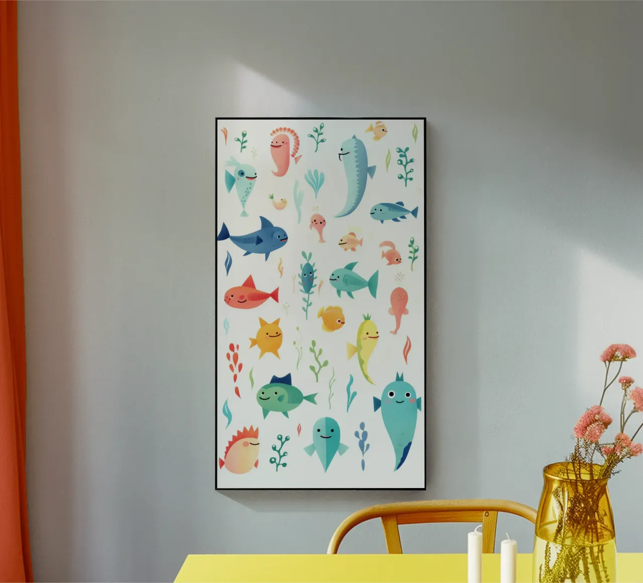 Fun animals acrylic glass by Art Digital Visuel