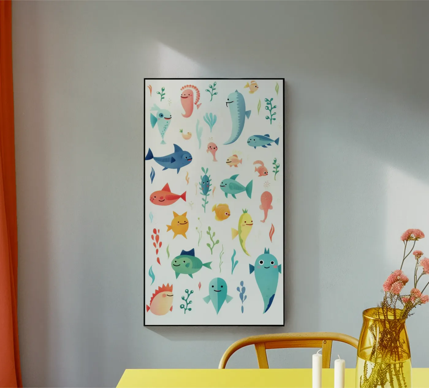 Animaux amusants plexiglas de Art Digital Visuel