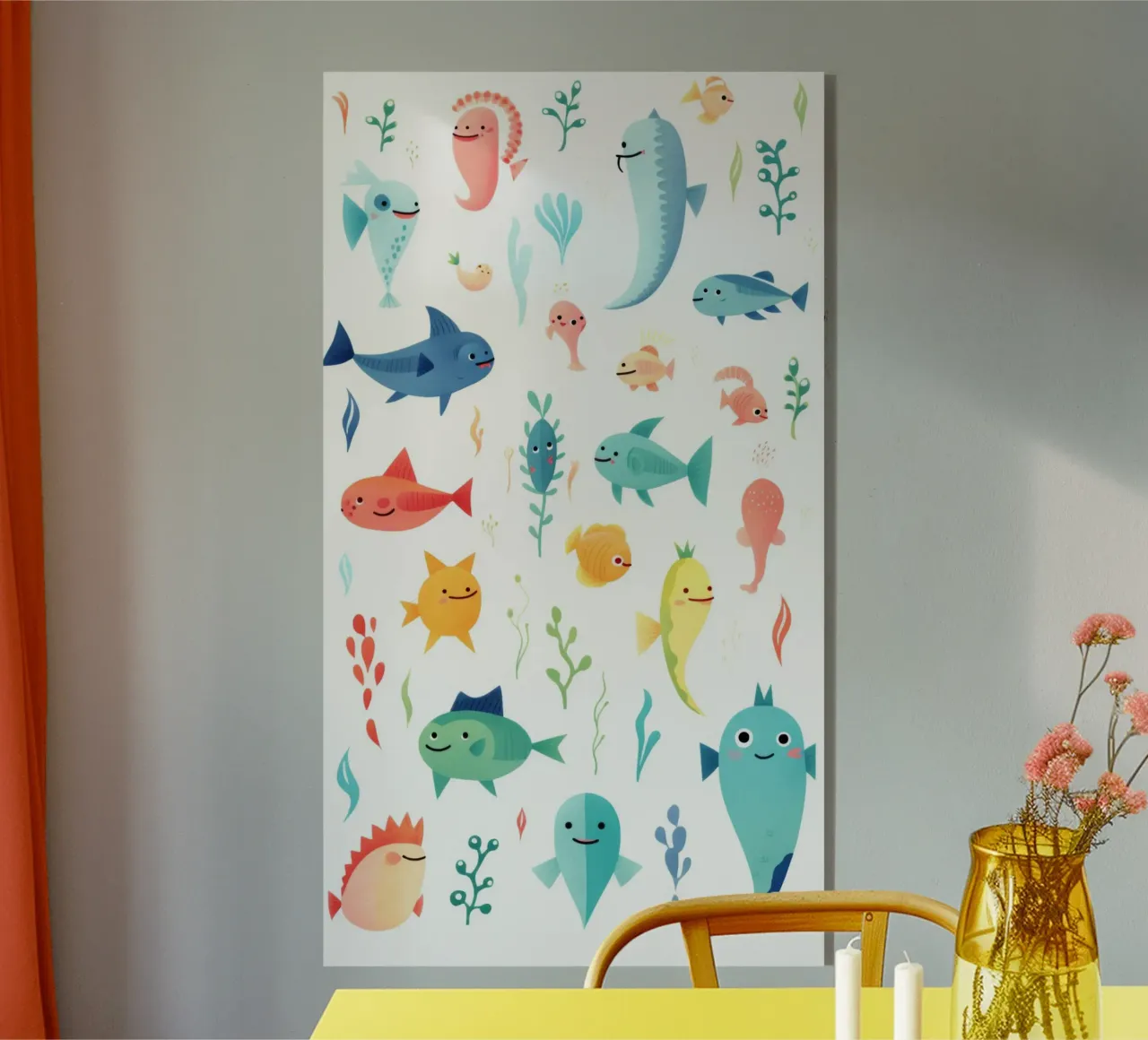 Fun animals acrylic glass by Art Digital Visuel