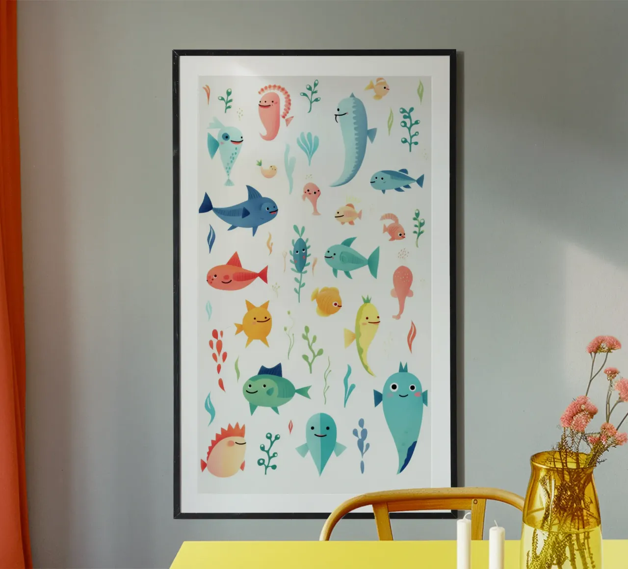 Animali divertenti poster da Art Digital Visuel