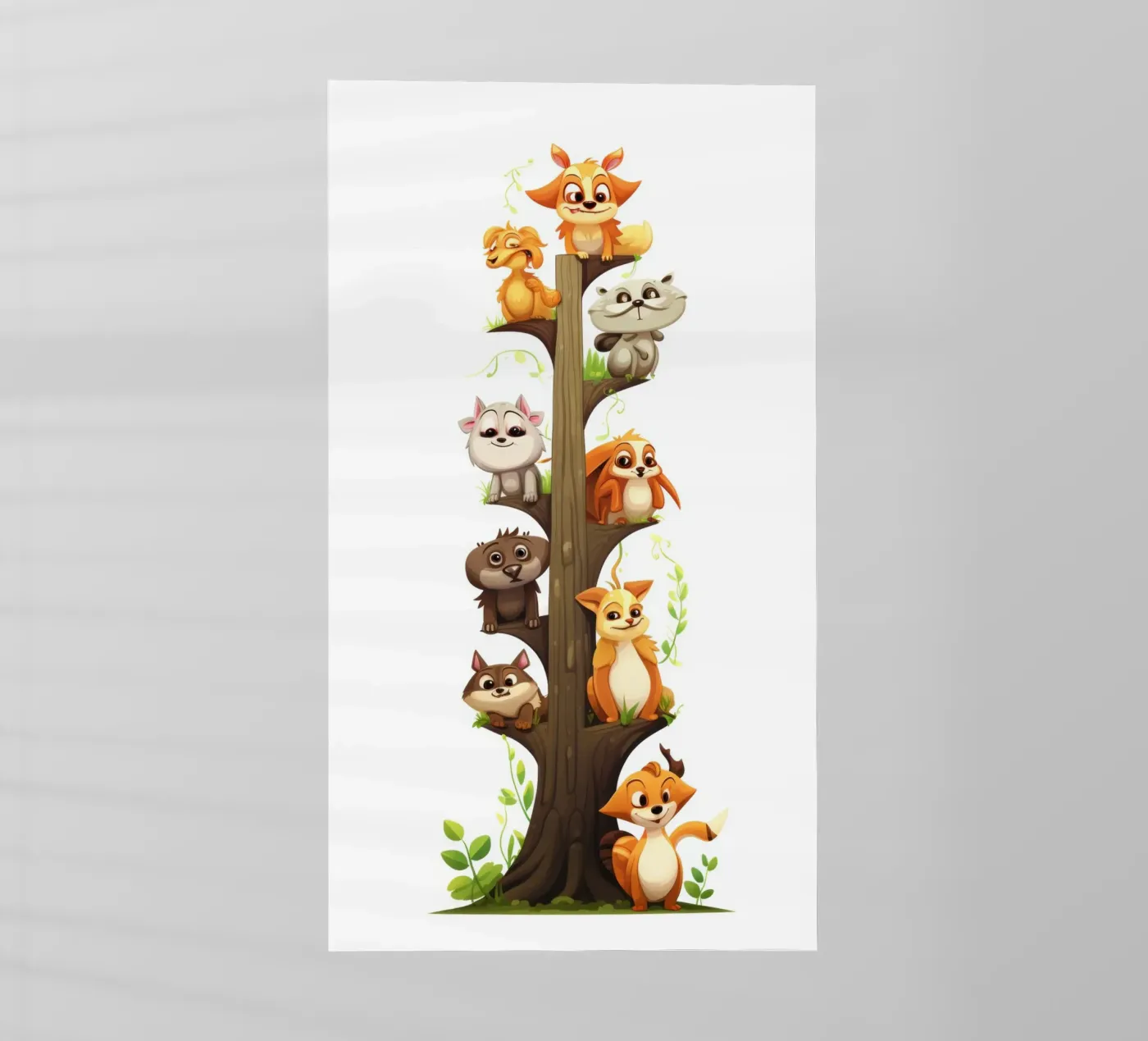 Animali divertenti pellicola backlit da Art Digital Visuel