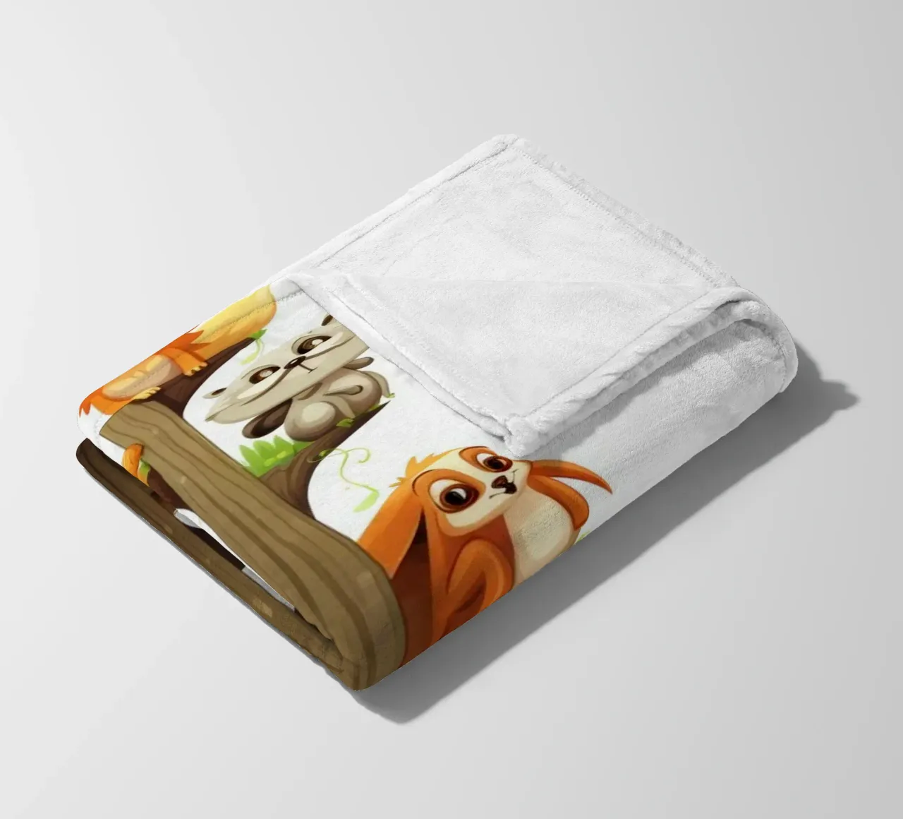 Animali divertenti coperta in pile da Art Digital Visuel