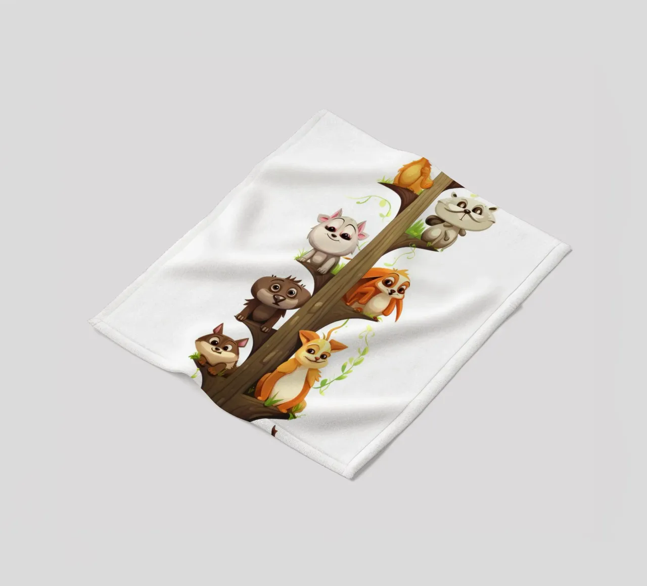 Animali divertenti coperta in pile da Art Digital Visuel