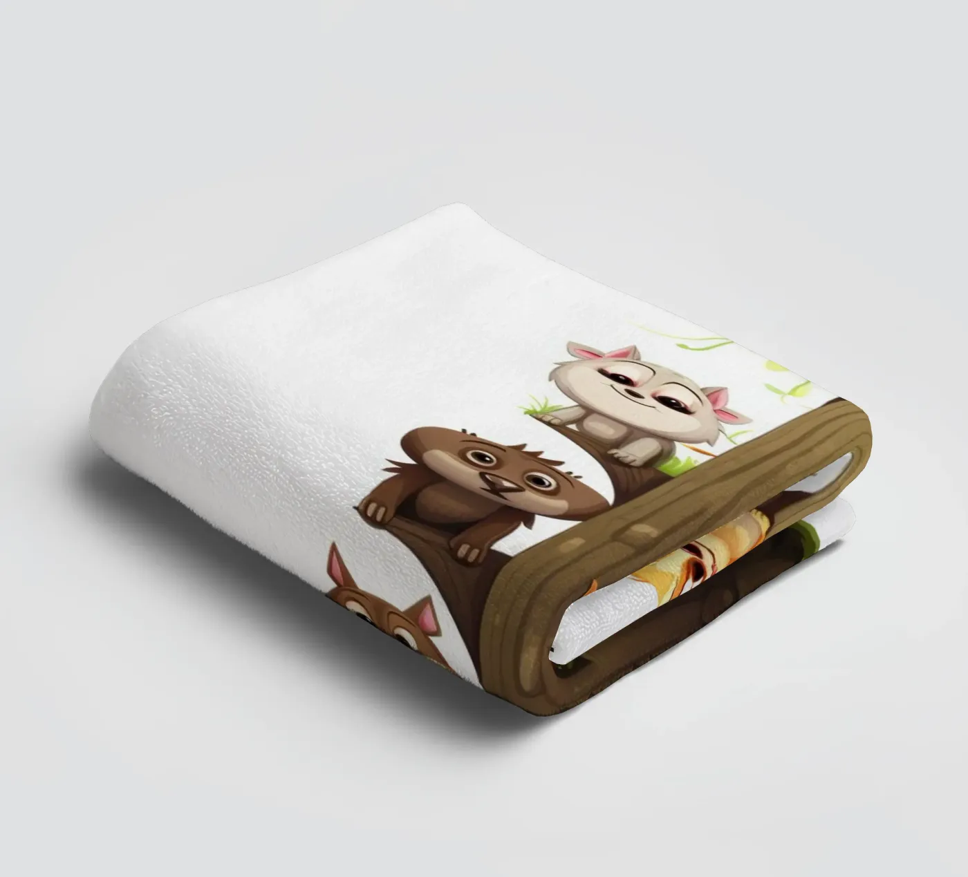 Fun animals towel by Art Digital Visuel