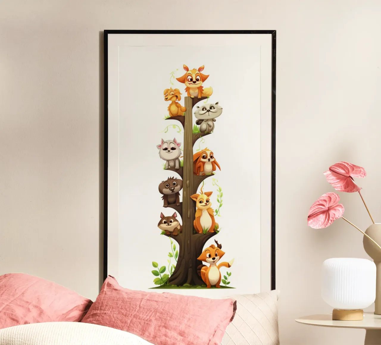 Fun animals poster by Art Digital Visuel