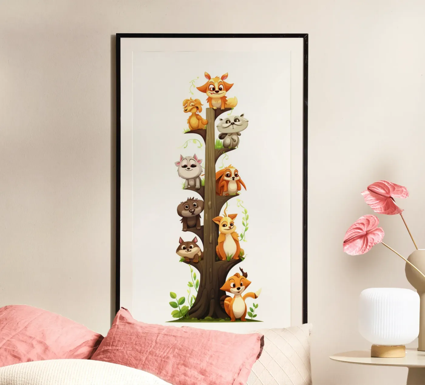 Fun animals poster by Art Digital Visuel