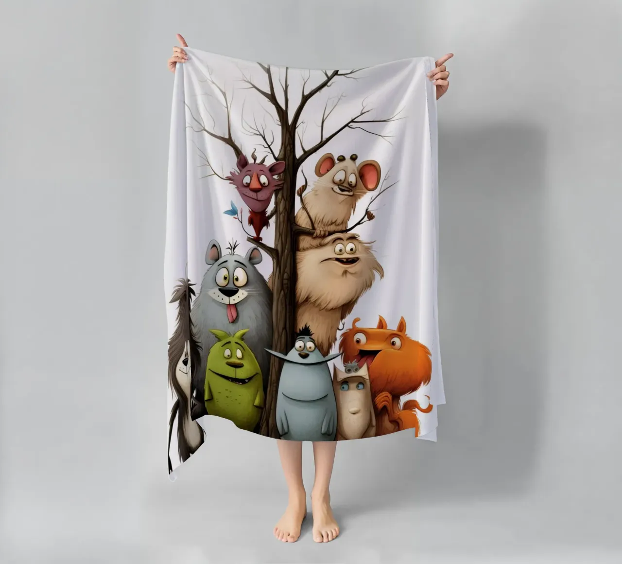 Fun animals telo mare da Art Digital Visuel