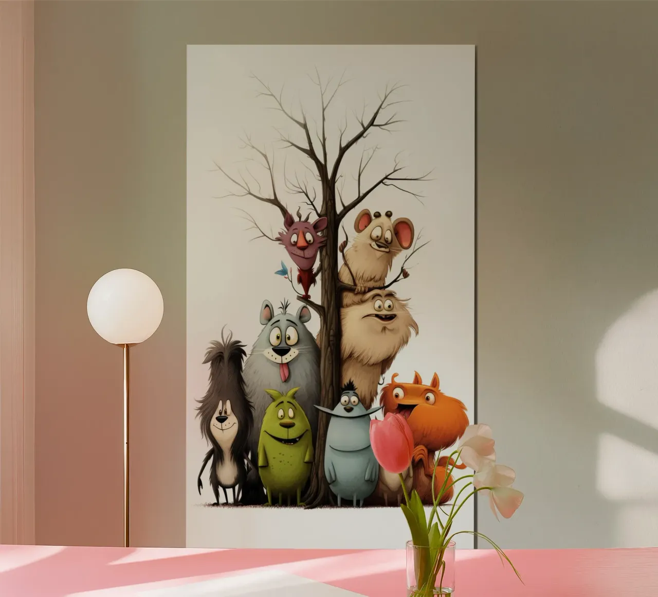 Fun animals poster by Art Digital Visuel