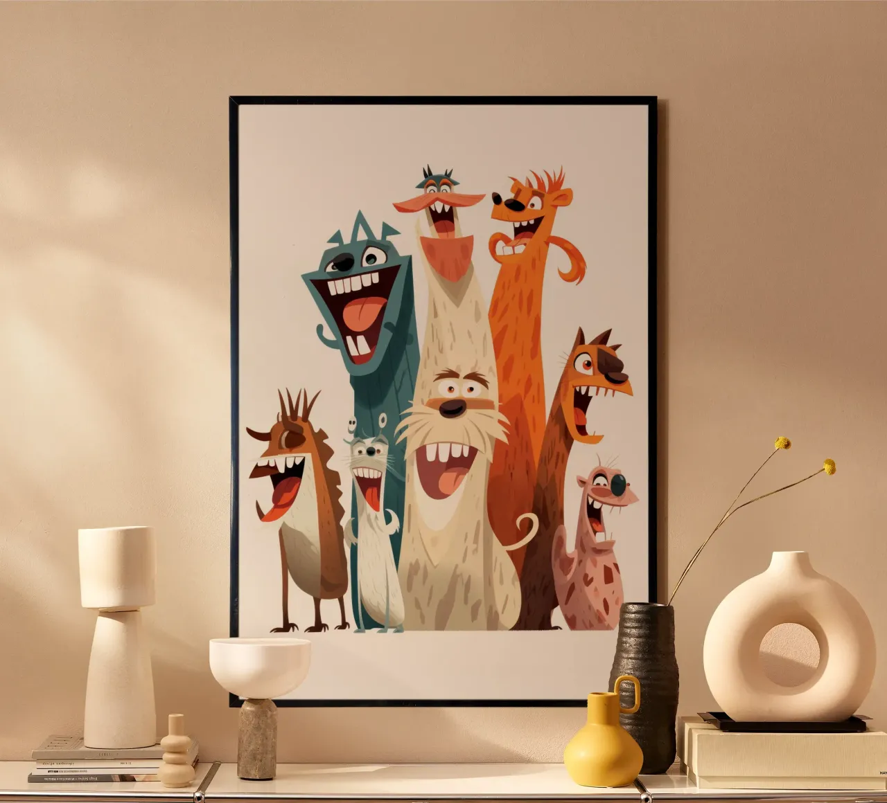 Fun animals poster by Art Digital Visuel