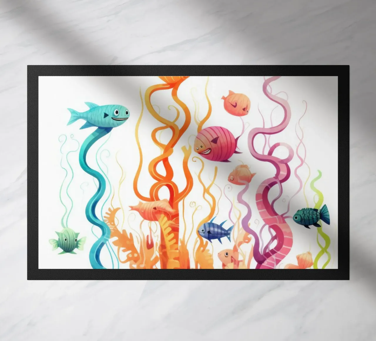 Fun animals doormat by Art Digital Visuel