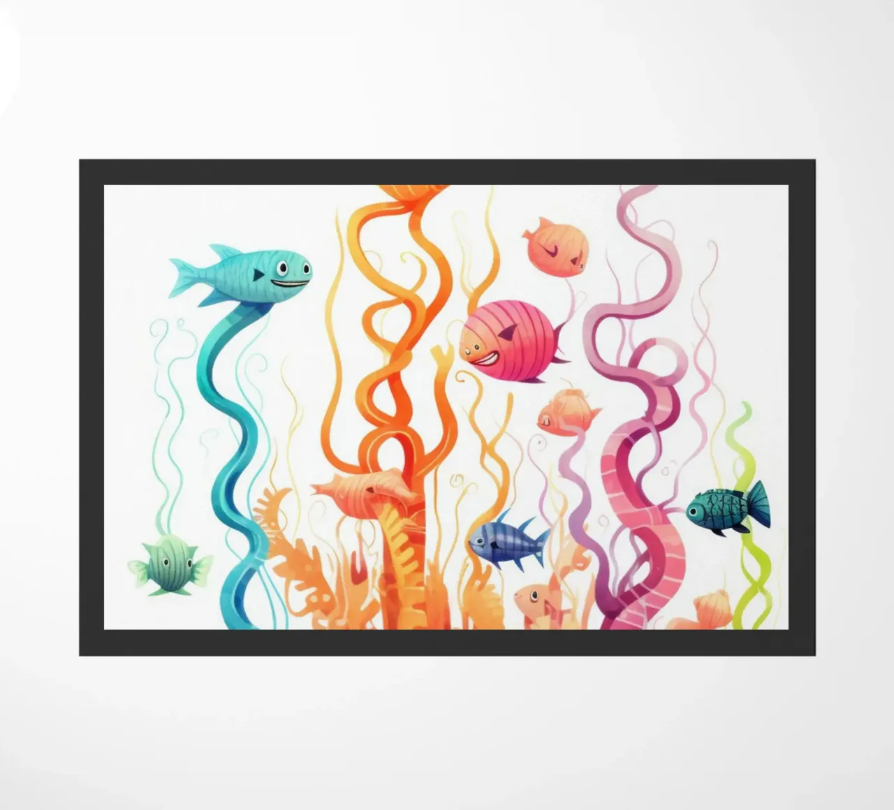 Fun animals doormat by Art Digital Visuel