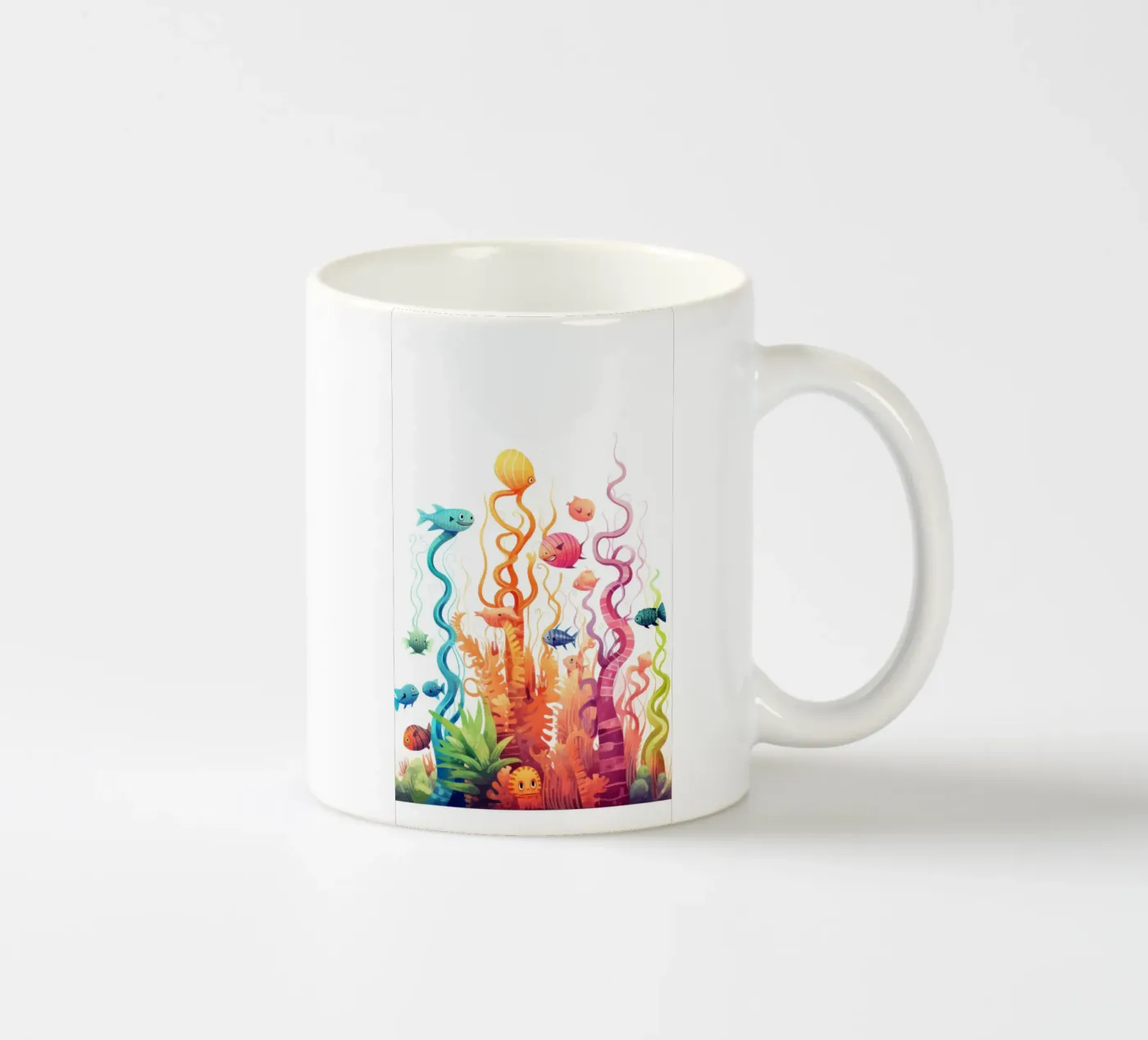 Fun animals ceramic mug by Art Digital Visuel