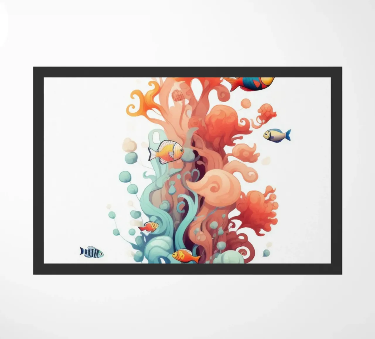 Fun animals doormat by Art Digital Visuel