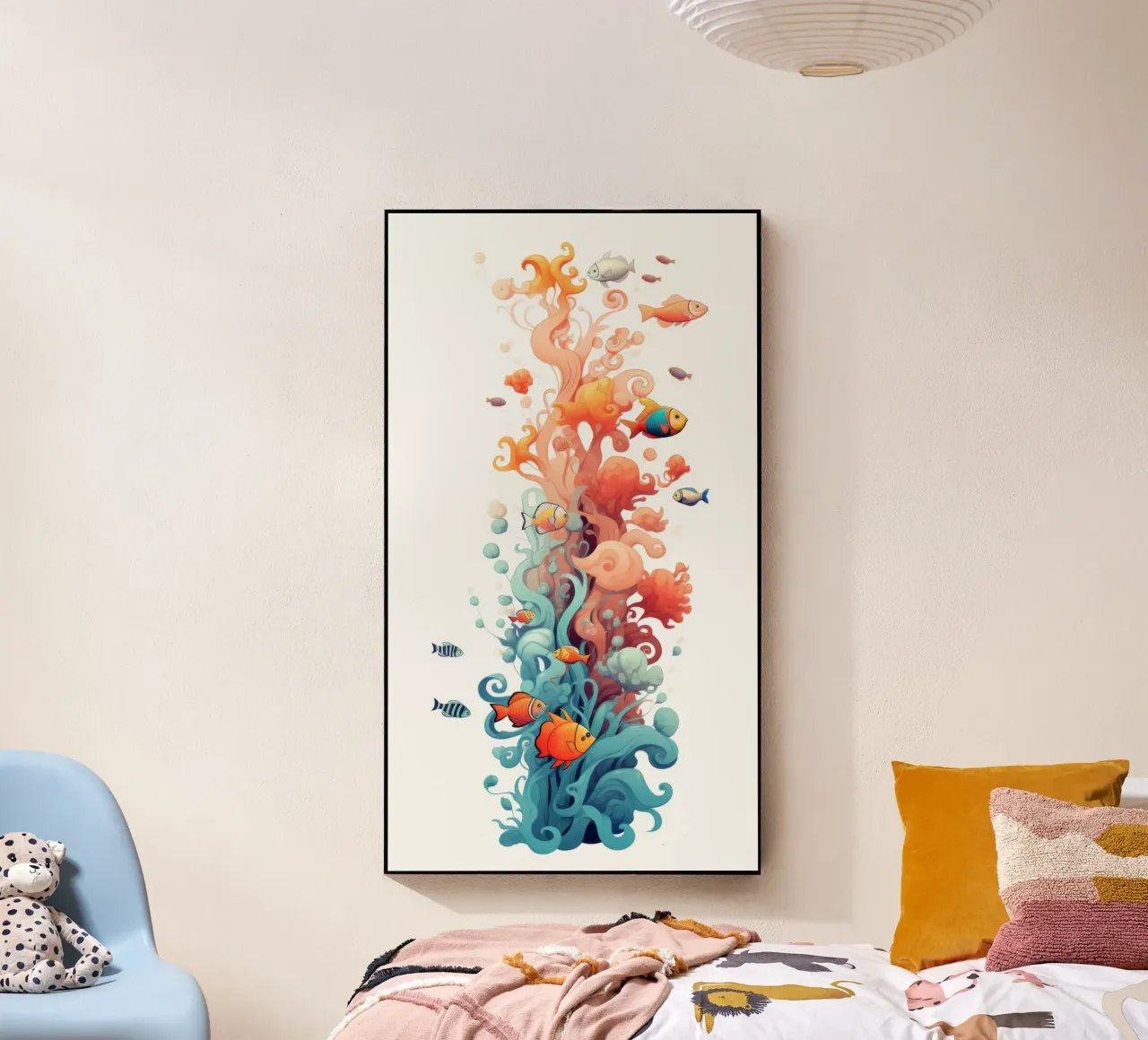 Leuke dieren acryl van Art Digital Visuel