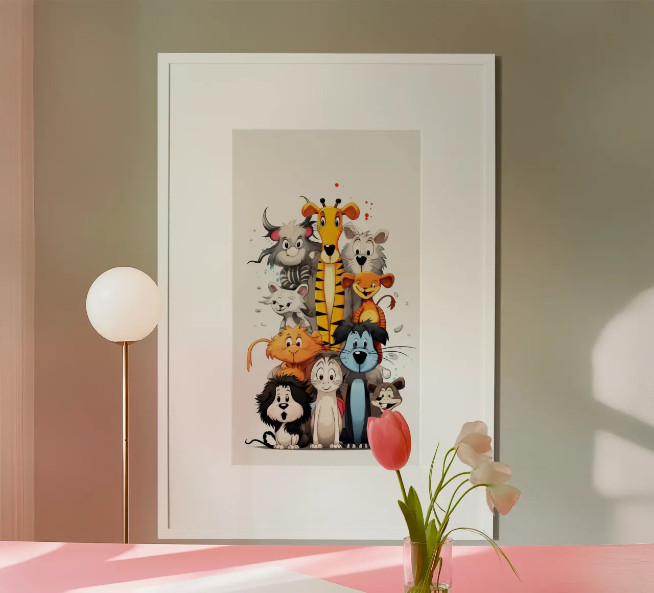 Fun animals poster da Art Digital Visuel