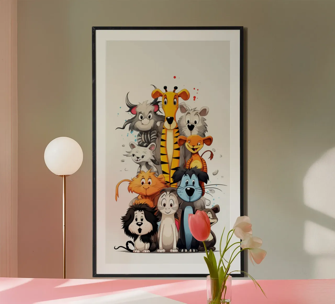 Fun animals poster da Art Digital Visuel