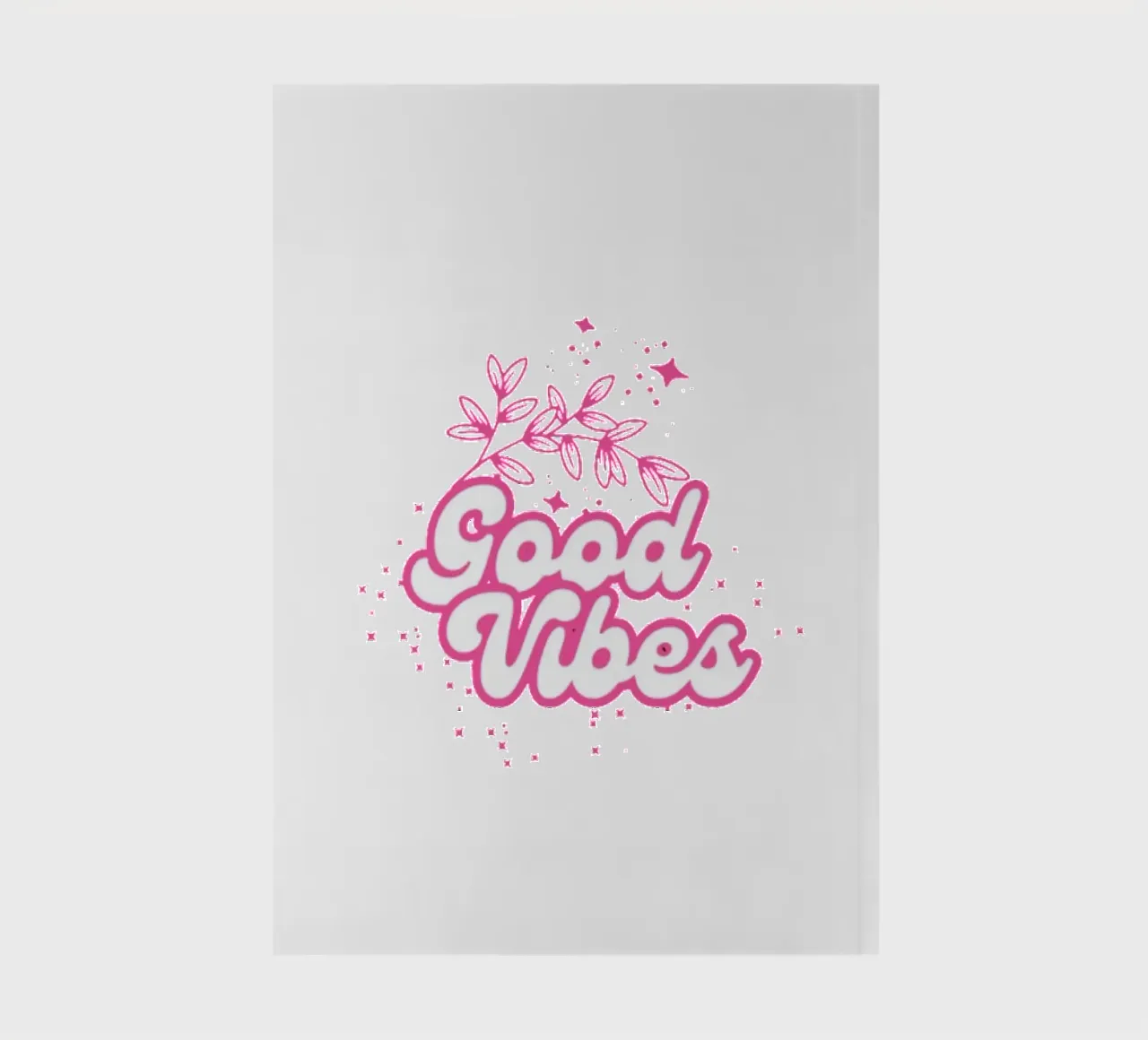 Good Vibes Motivational Quotes notebook by Dreamer10