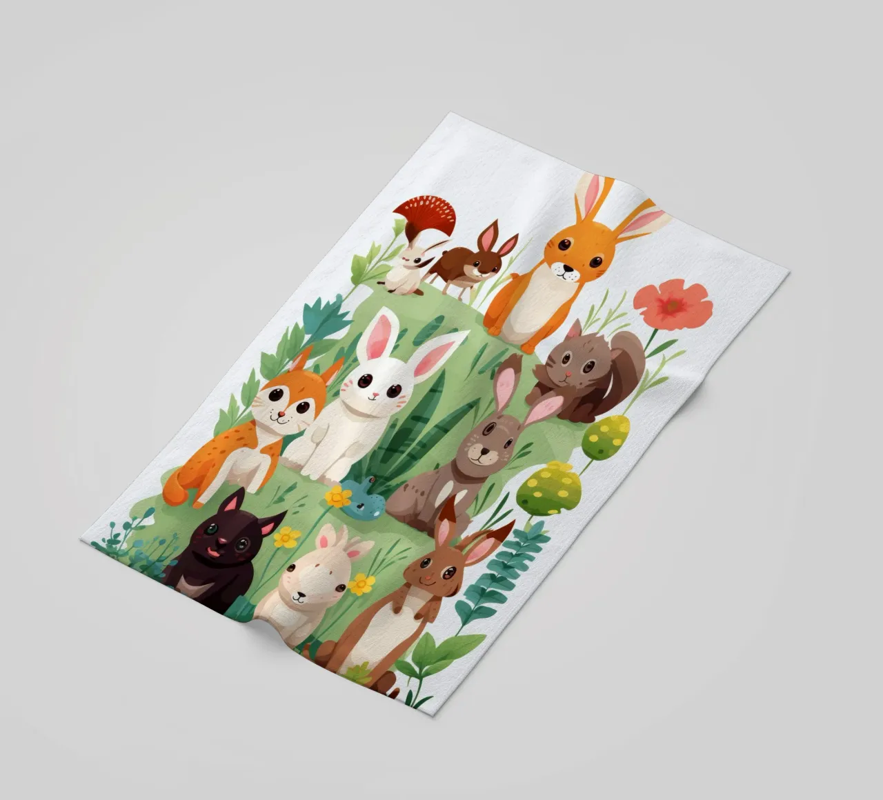 Fun animals telo mare da Art Digital Visuel