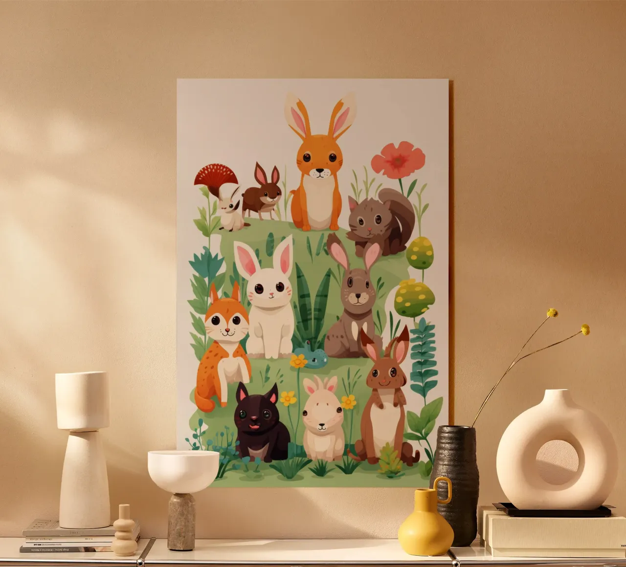 Fun animals plexiglass da Art Digital Visuel