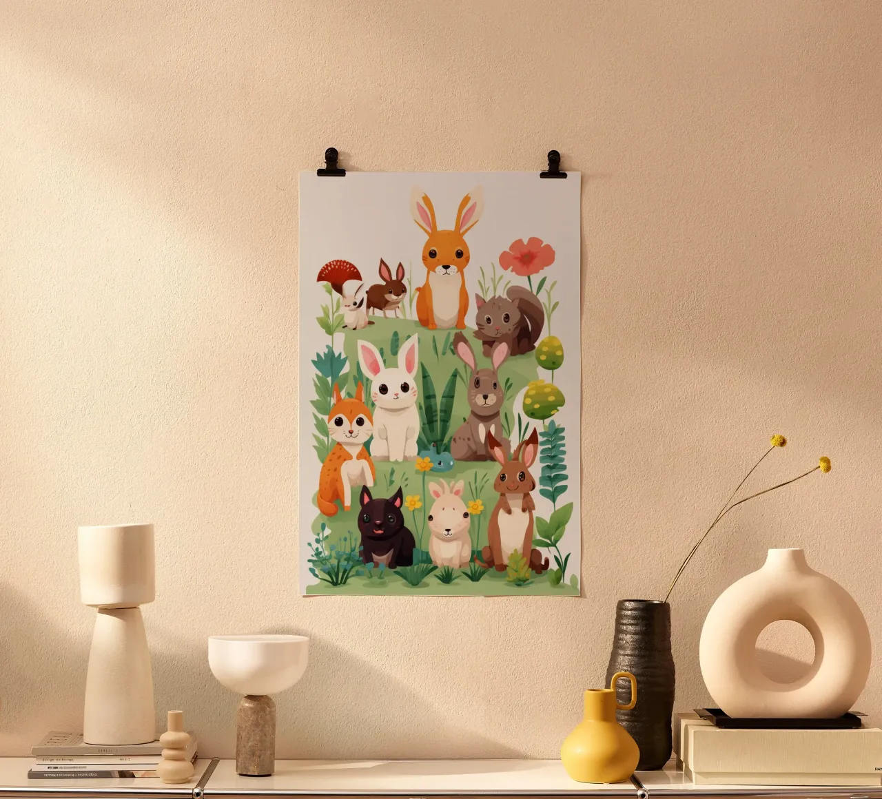 Animali divertenti poster da Art Digital Visuel