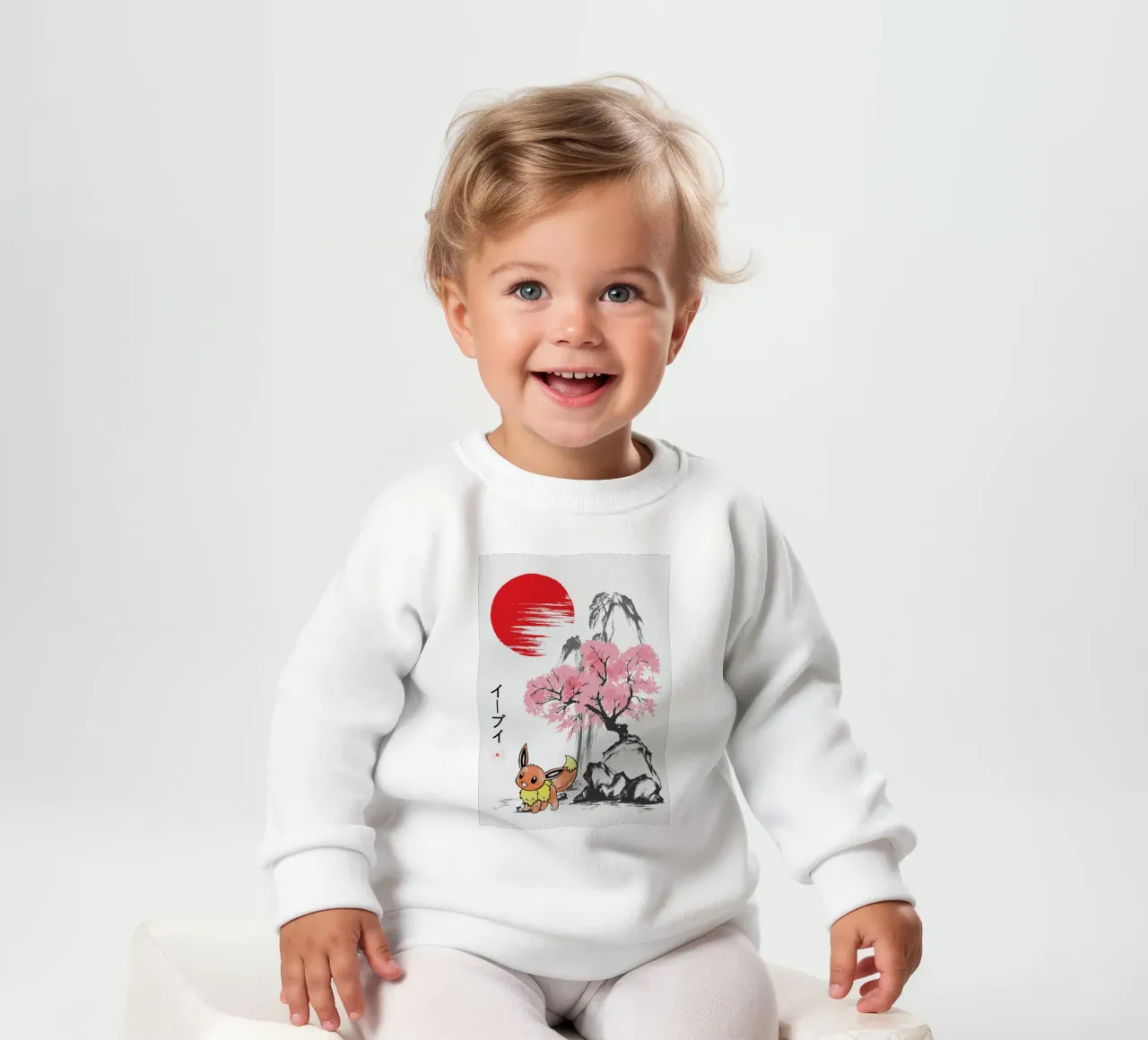 Eevee Baby Sweatshirt von Neonartstudio