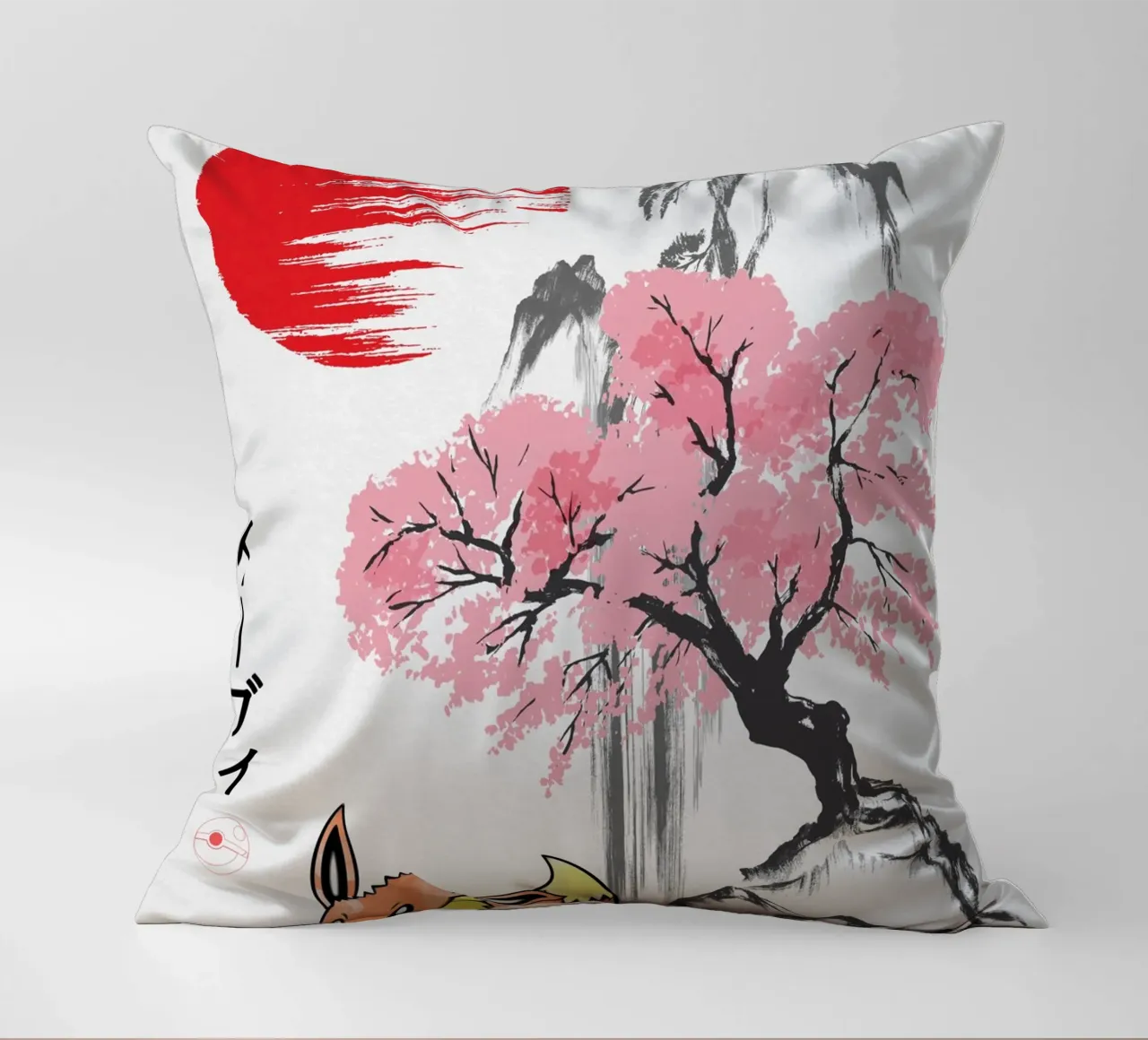 Eevee decorative cushion by Neonartstudio