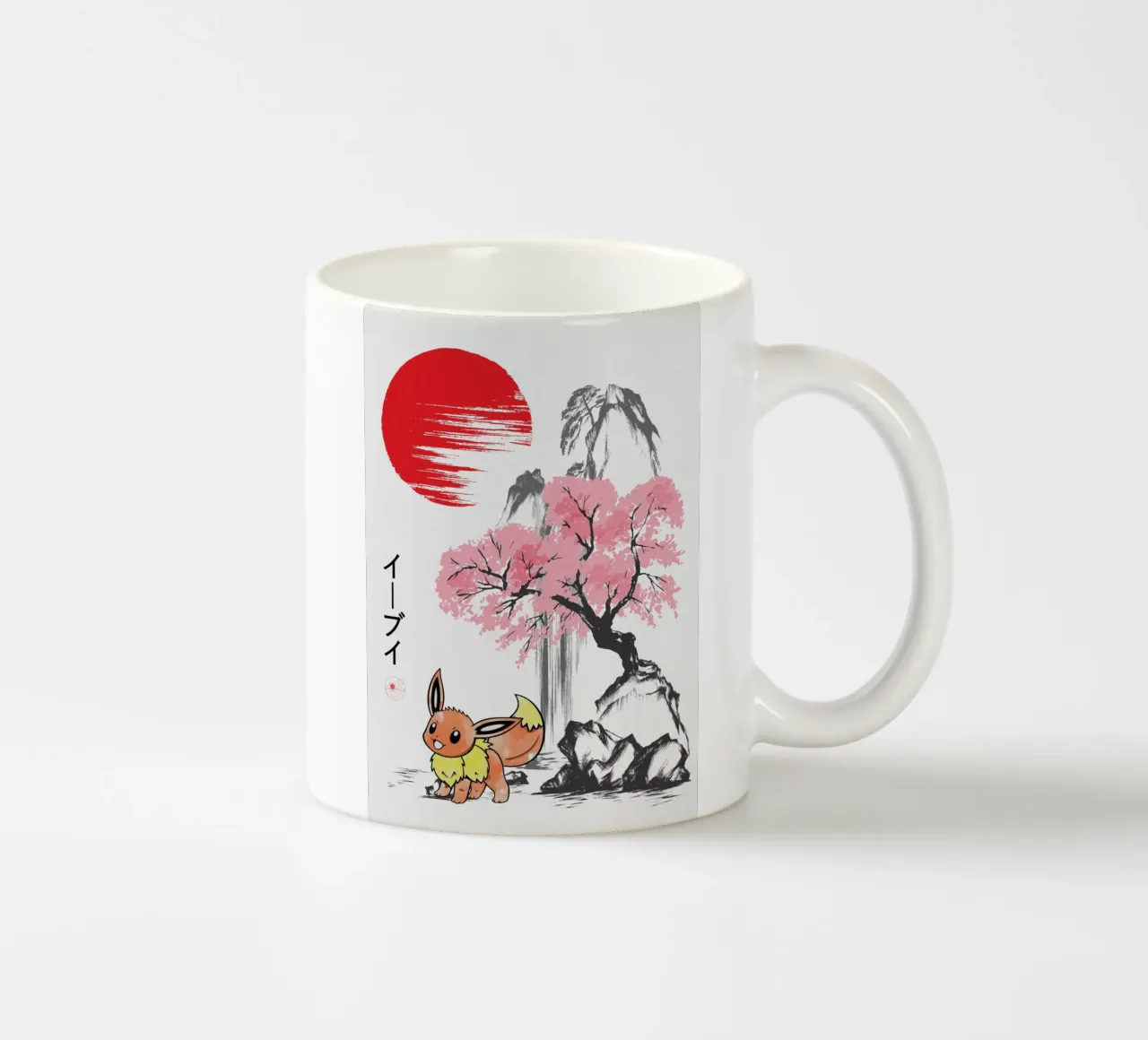Eevee tazza in ceramica da Neonartstudio