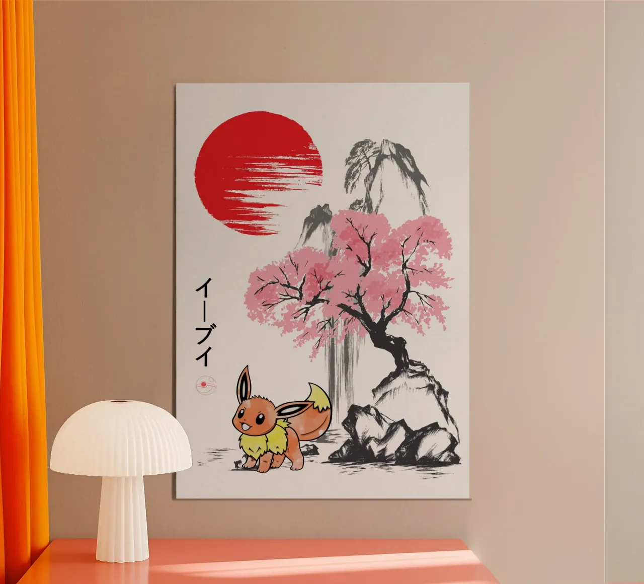 Eevee carta hahnemühle da Neonartstudio