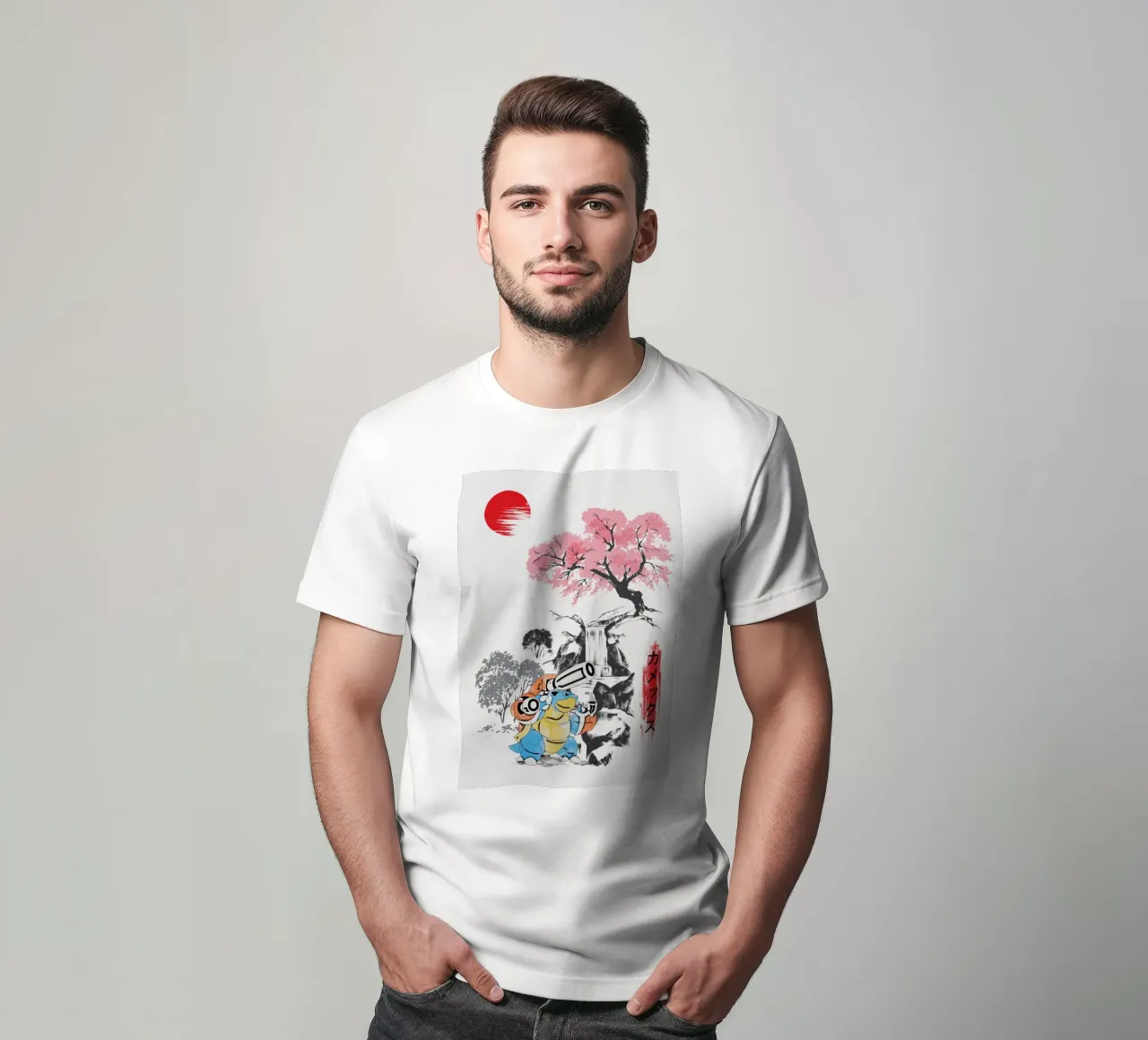 Mega Blastoise t-shirt da Neonartstudio